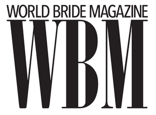 WORLD BRIDE MAGAZINE WBM logo