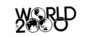 WORLD BY 2000 logo