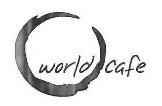 WORLD CAFE logo