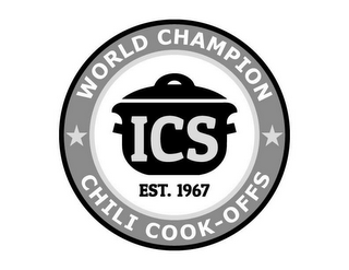 WORLD CHAMPION CHILI COOK-OFFS ICS EST.1967 logo