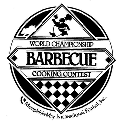 WORLD CHAMPIONSHIP BARBECUE COOKING CONTEST MEMPHIS IN MAY INTERNATIONAL FESTIVAL, INC. logo