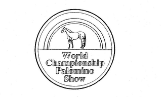 WORLD CHAMPIONSHIP PALOMINO SHOW logo