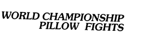 WORLD CHAMPIONSHIP PILLOW FIGHTS logo
