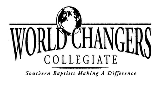 WORLD CHANGERS COLLEGIATE SOUTHERN BAPTISTS MAKING A DIFFERENCE logo
