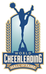 WORLD CHEERLEADING HALL OF FAME logo