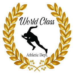 WORLD CLASS ATHLETIC DEPT. logo