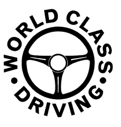 · WORLD CLASS · DRIVING logo