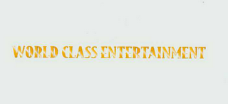 WORLD CLASS ENTERTAINMENT logo