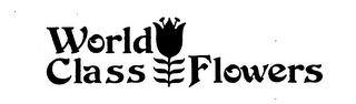 WORLD CLASS FLOWERS logo