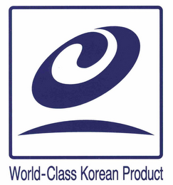 WORLD-CLASS KOREAN PRODUCT logo