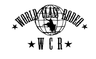 WORLD CLASS RODEO W C R logo