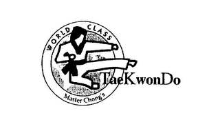 WORLD CLASS TAE KWON DO MASTER CHONG'S logo