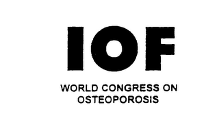 WORLD CONGRESS ON OSTEOPOROSIS logo