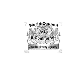 WORLD COUNCIL OF E-COMMERCE INTEGRITY HONESTY EQUALITY logo