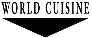 WORLD CUISINE logo