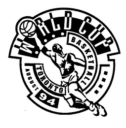 WORLD CUP BASKETBALL TORONTO AUGUST 94 logo
