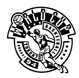 WORLD CUP BASKETBALL TORONTO AUGUST 94 logo