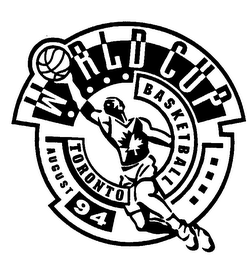 WORLD CUP BASKETBALL TORONTO AUGUST 94 logo