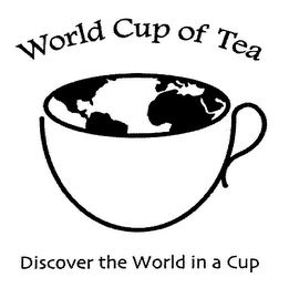WORLD CUP OF TEA DISCOVER THE WORLD IN A CUP logo