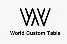 WORLD CUSTOM TABLE logo