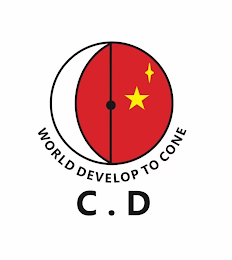 WORLD DEVELOP TO CONE C . D logo