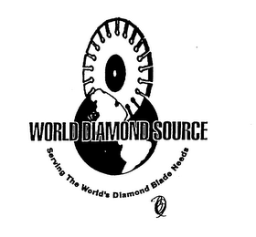 WORLD DIAMOND SOURCE SERVING THE WORLD'S DIAMOND BLADE NEEDS logo
