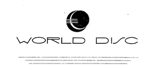 WORLD DISC logo