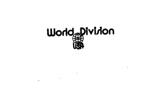 WORLD DIVISION USA logo