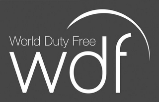 WORLD DUTY FREE WDF logo