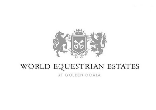 WORLD EQUESTRIAN ESTATES AT GOLDEN OCALA logo