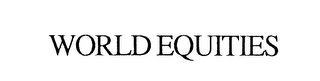 WORLD EQUITIES logo