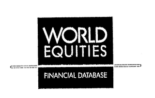 WORLD EQUITIES FINANCIAL DATABASE logo