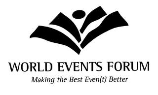 WORLD EVENTS FORUM MAKING THE BEST EVEN(T) BETTER logo