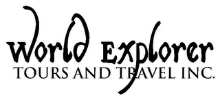 WORLD EXPLORER TOURS AND TRAVEL INC. logo