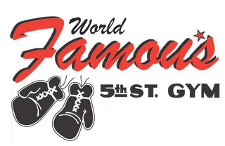 WORLD FAMOUS 5TH ST. GYM logo