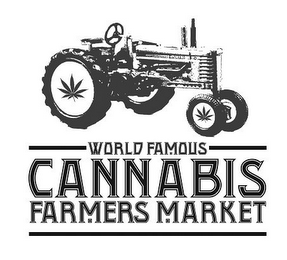 WORLD FAMOUS CANNABIS FARMERS MARKET logo