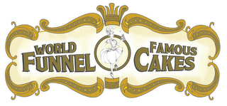 WORLD FAMOUS FUNNEL CAKES logo