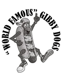 "WORLD FAMOUS" GIBBY DOGS GD logo