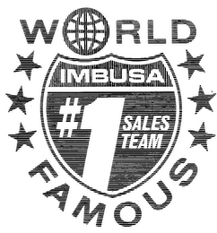 WORLD FAMOUS IMBUSA #1 SALES TEAM logo