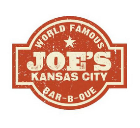 WORLD FAMOUS JOE'S KANSAS CITY BAR-B-QUE logo