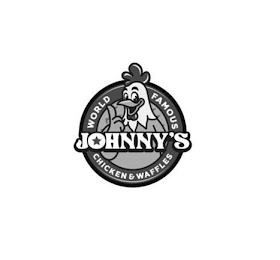 WORLD FAMOUS JOHNNY'S CHICKEN & WAFFLES logo