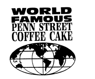 WORLD FAMOUS PENN STREET COFFEE CAKE logo
