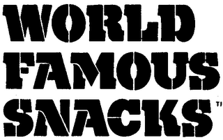 WORLD FAMOUS SNACKS logo