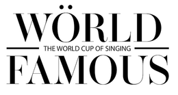 WORLD FAMOUS THE WORLD CUP OF SINGING logo
