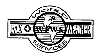 WORLD FAX WEATHER SERVICES WFWS logo