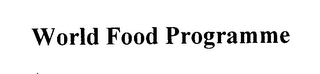 WORLD FOOD PROGRAMME logo