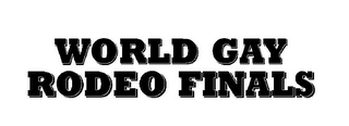 WORLD GAY RODEO FINALS logo