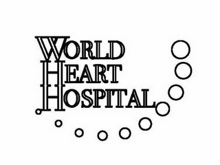 WORLD HEART HOSPITAL logo