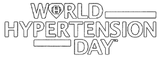 WORLD HYPERTENSION DAY logo