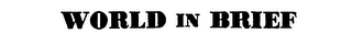 WORLD IN BRIEF logo